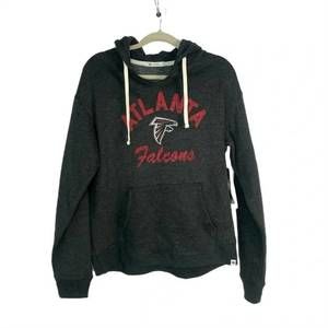 NEW ’47 women's atlanta falcon nfl football hoodie in flint black